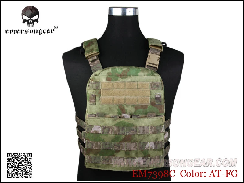 

Emerson Lightweight AVS VEST Fabric AVS Adaptive Vest Airsoft Combat Vest AT-FG EM7398C