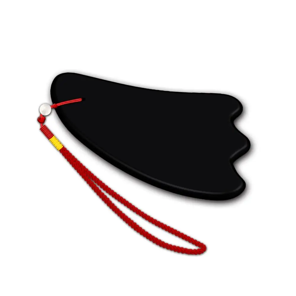 RUITONG Gua Sha камень игольчатый массажер натуральный камень Бянь подтяжка Лица Массажная доска Guasha массаж лица соскабливающий аппарат - Цвет: Shape-Yang