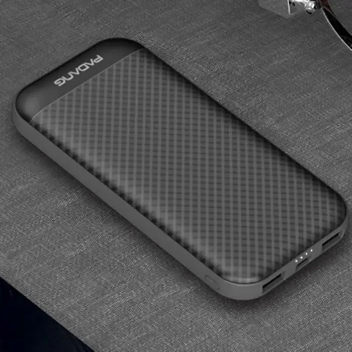 10000 мАч Внешний аккумулятор внешний аккумулятор 2 USB светодиодный внешний аккумулятор портативное зарядное устройство для мобильного телефона для Xiaomi samsung iphone XS