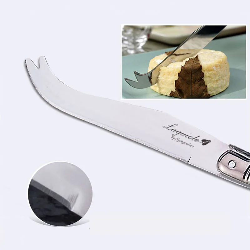3 шт. набор кухонных ножей из нержавеющей стали|laguiole cheese knife set|cheese forklaguiole knives |