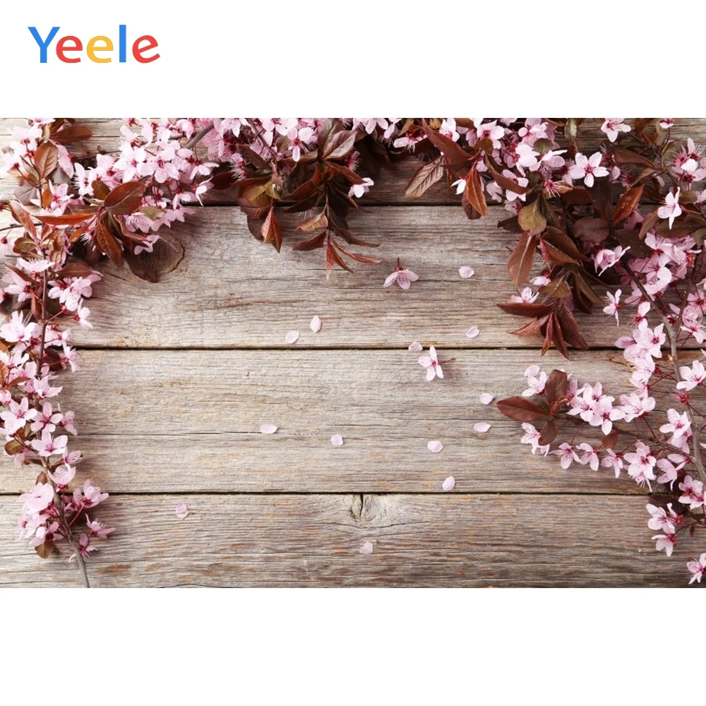 Тканевый фон для фотосъемки Yeele с изображением цветов Кружева дерева|Фон