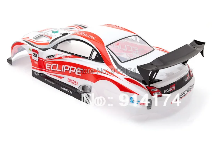 1/10 R/C Корпус кузова автомобиля ПВХ окрашенный Кузов для rc гоночный автомобиль 200