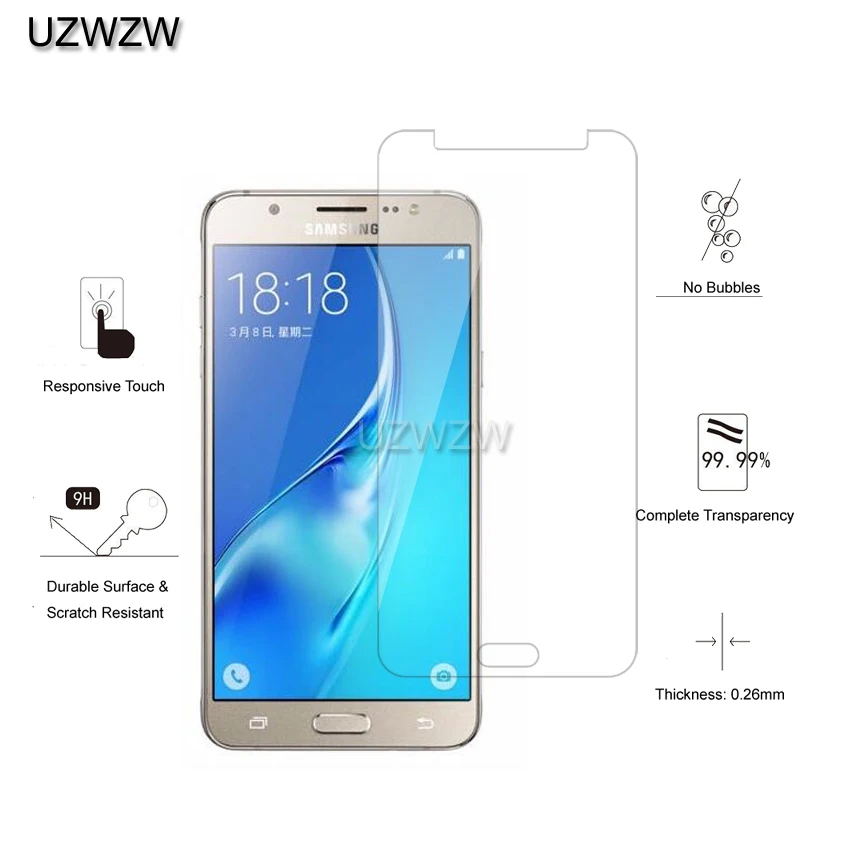 2 шт Премиум Закаленное стекло для samsung Galaxy J5 Защитное стекло для экрана протектор для samsung J5 стекло