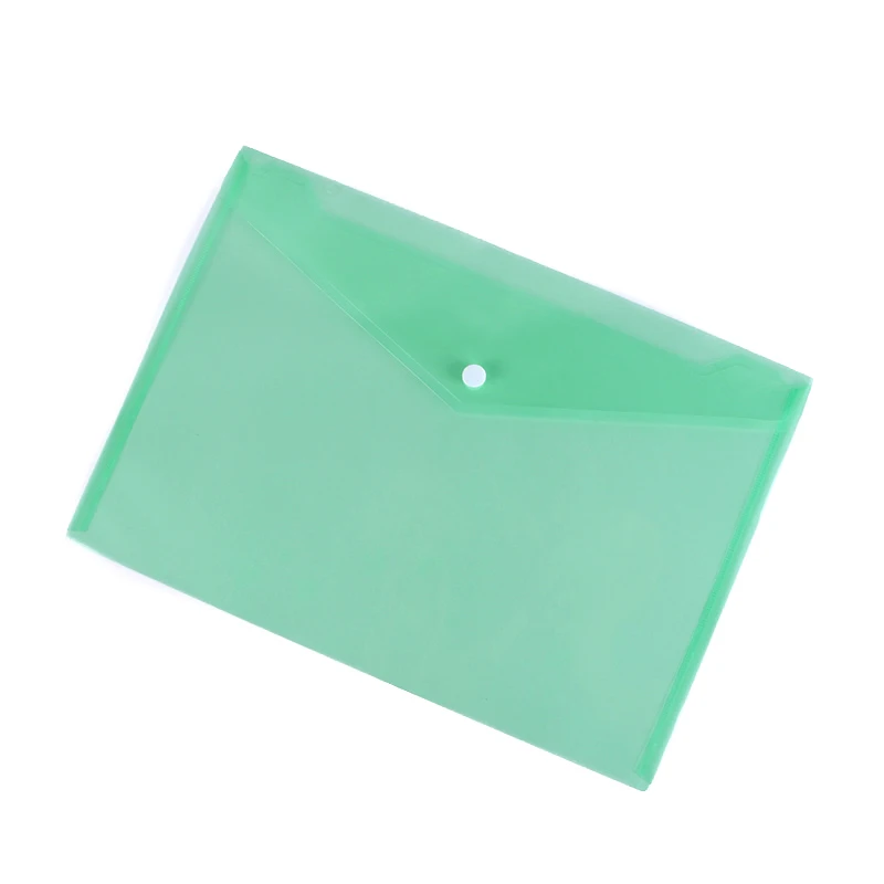 A4 33x24CM green Папка для документов формата А4, органайзер, прозрачный, печатный, пластик, А5, Сумка для документов, Офисная папка, папка, скрепка для хранения, школьные принадлежности - Цвет: A4 33x24CM green