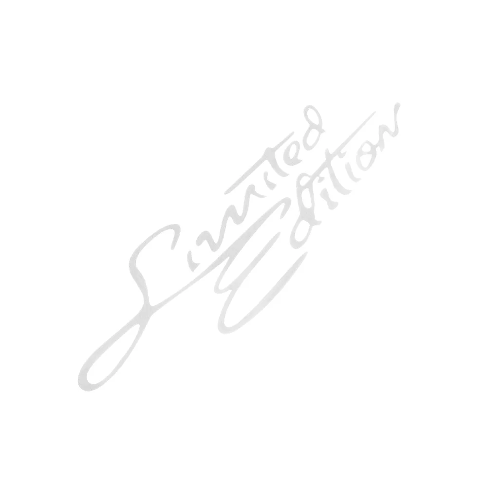style3 white Наклейка на окно автомобиля, наклейка для автомобиля, ограниченная серия, креативный винил, черный/белый, универсальные аксессуары для стайлинга автомобилей, 16 см* 3,8 см - Название цвета: style3 white