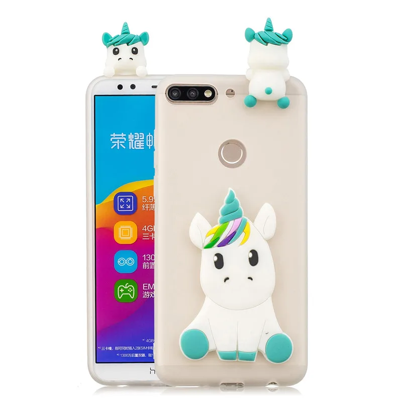 Чехол для Huawei Honor 7C Pro чехол 5 99 дюйма с объемной мультяшной игрушкой пандой