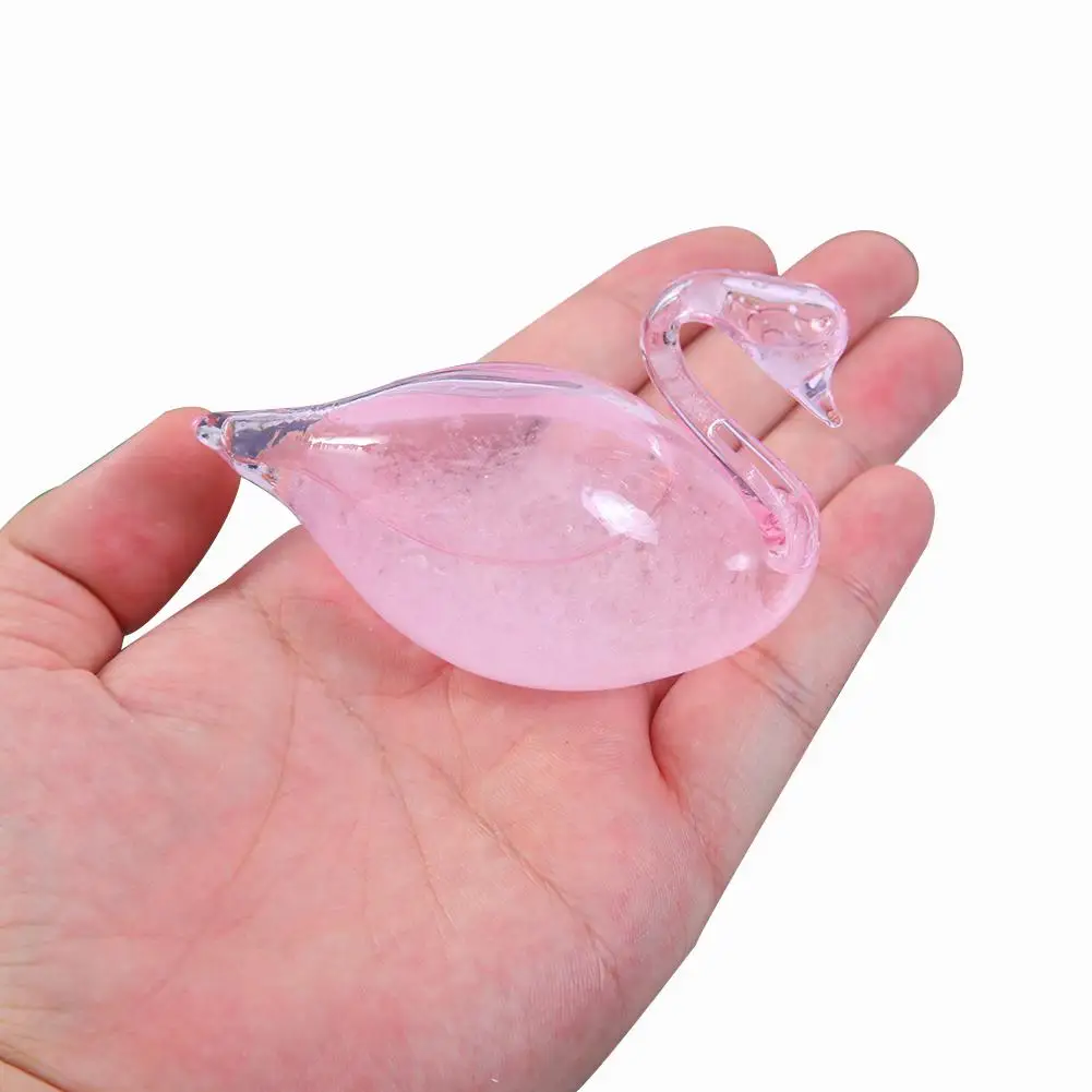 TPFOCUS 30 мл маленький размер Розовый Лебедь форма прогноз погоды стеклянная