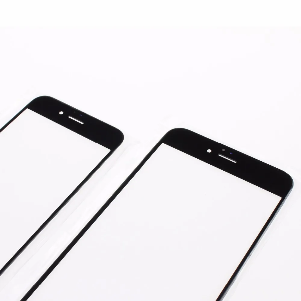 YuXi замена LCD Передний сенсорный экран Внешний стеклянный объектив для iphone 7 7p plus 4 5