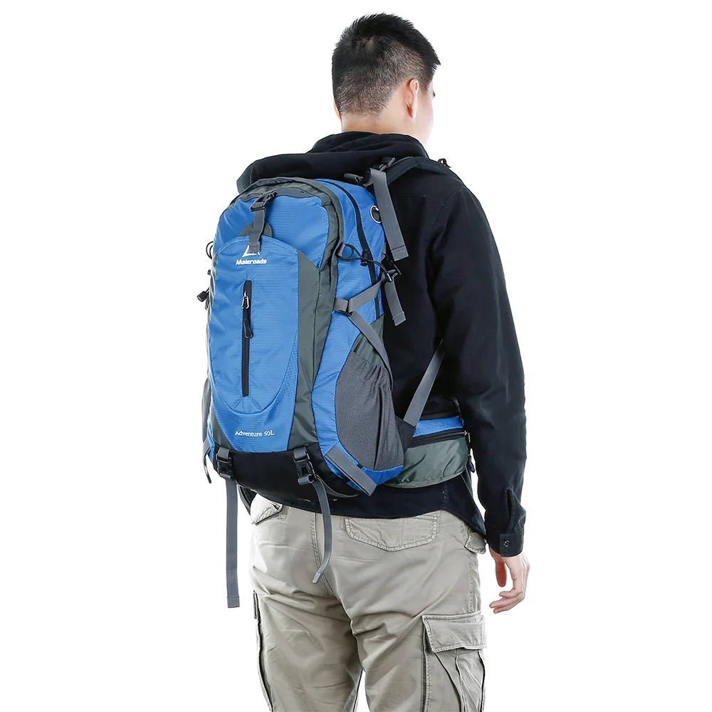 Maleroads 50L Спорт на открытом воздухе Рюкзак с водонепроницаемый чехол от дождя