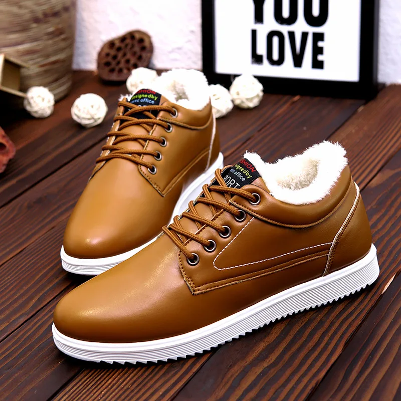 r Men's Shoes and Flannel Sports Leisure New Winter Board Students'Warm Thicker Cotton | Обувь
