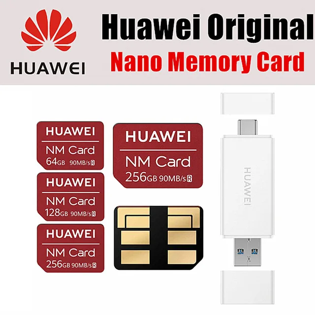 Высокоскоростная карта памяти Huawei NM 256 ГБ для mate 20/ Mate 20 Pro/ 20X/ X|Картриджи| |