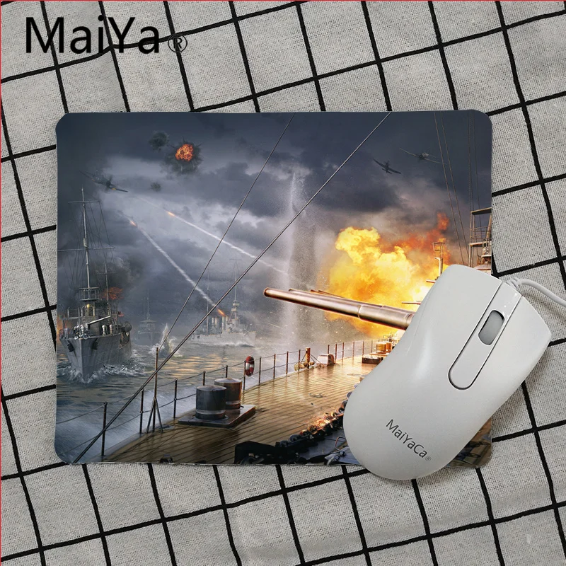 Коврик для мыши Maiya с изображением World of warship мышки в стиле аниме | Компьютеры и