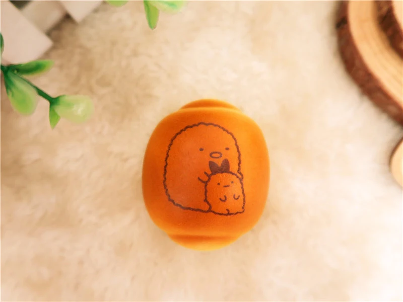 Kuutti мягкий милый мини Мягкий кавайный Тост Хлеб мультфильм мягкий Dim-sum шоколадный Eclair ремешок для телефона