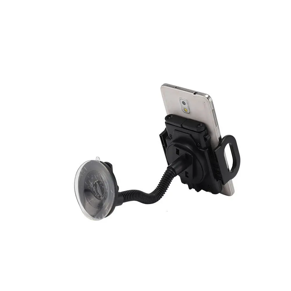 

Car Phone Holder Bracket Mount Cup Holder Universal Car Mount Mobile Suction Windshield Phone Locking Car Accessories New