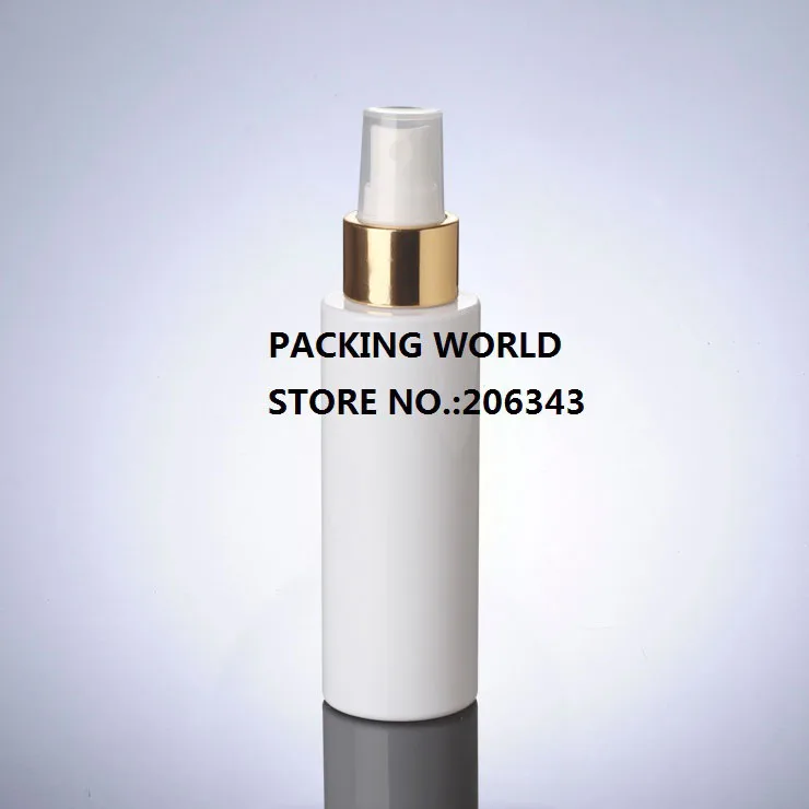 Белая бутылочка для домашних животных 100 мл воды/тонера/воды с