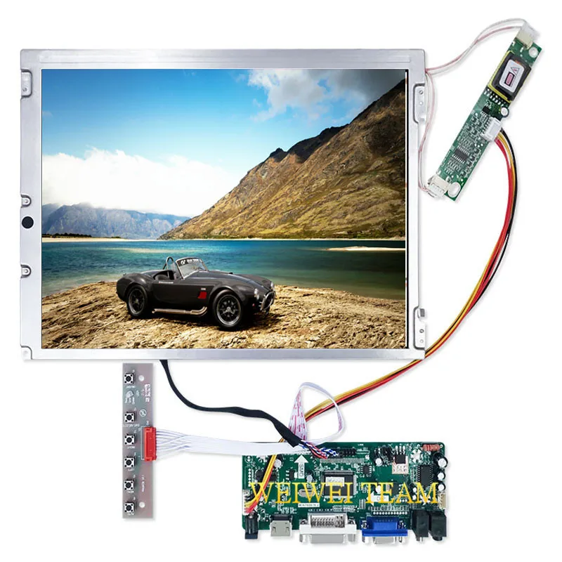 12,1 дюймов 800X600 экран LQ121S1DG31 TFT ЖК-панель M. NT68676.2 ЖК-плата контроллера HDMI+ DVI+ VGA Аудио ПК