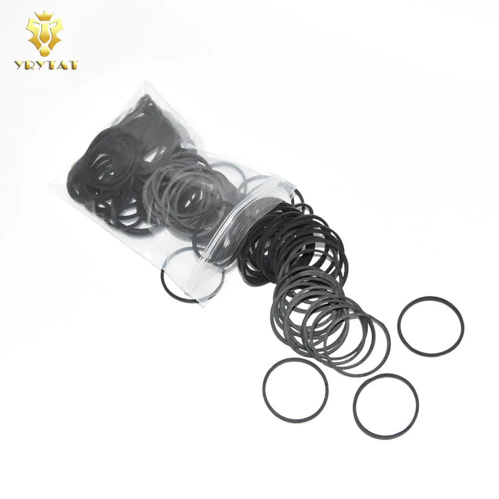Набор из 200 шт. черных резиновых лент для тату машинки RBNB #|lot of|tattoo machines suppliestattoo rubber