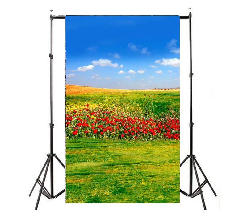 Фон для студийной фотосъемки новорожденных с пейзажами детей изображением