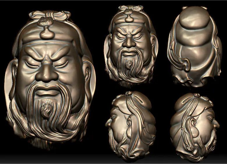 3D    3D       STL     Guan yu