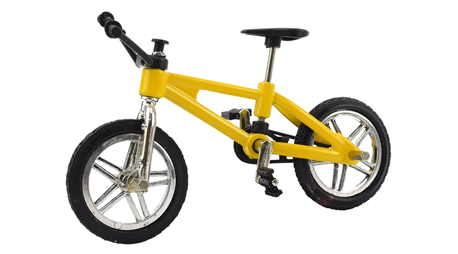 1 шт. Finger bmx велосипед игрушки для мальчиков мини-велосипед с тормозной веревкой сплав bmx функциональный горный велосипед модель игрушки для детей подарок