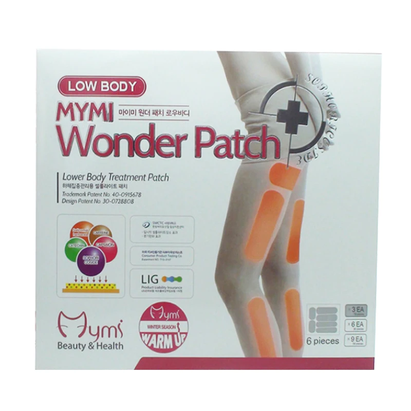 Пластырь для ног пластырь похудения Антицеллюлитный 18 шт.|slim patch|burn fatslimming patch slim |