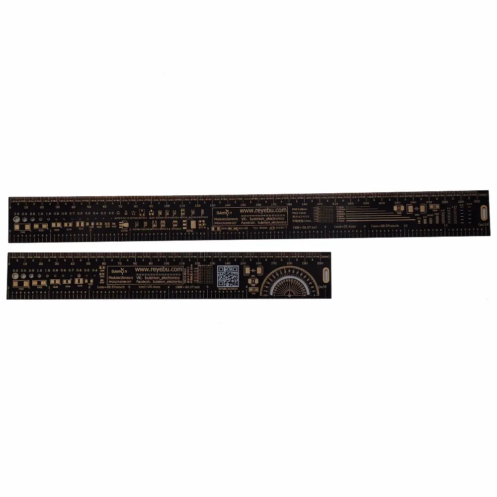 30 см + 20 линейка PCB EDA измерительный инструмент точный Реверсивный Высокоточный