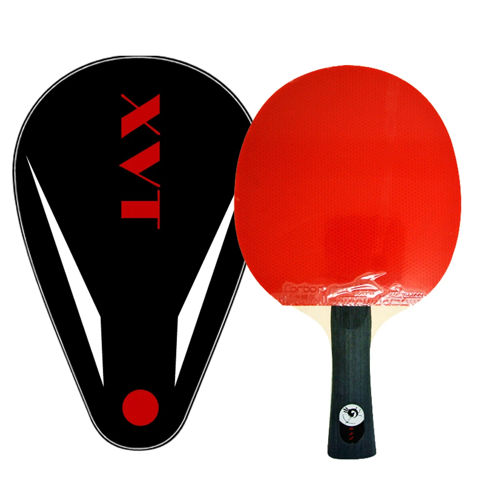 Распродажа ITTF XVT Dragon Wood ручная сборка ракетки для настольного тенниса летучей
