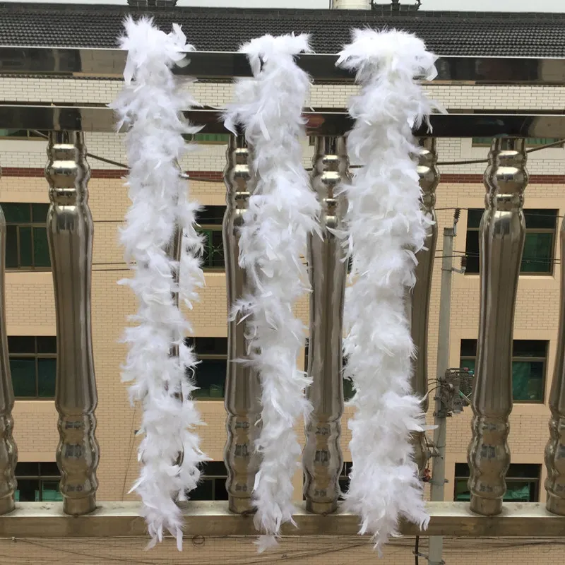 1 шт./2 размера/38 80 г Рождественский декоративный белый шарф Marabou Featherboa Plume одежда