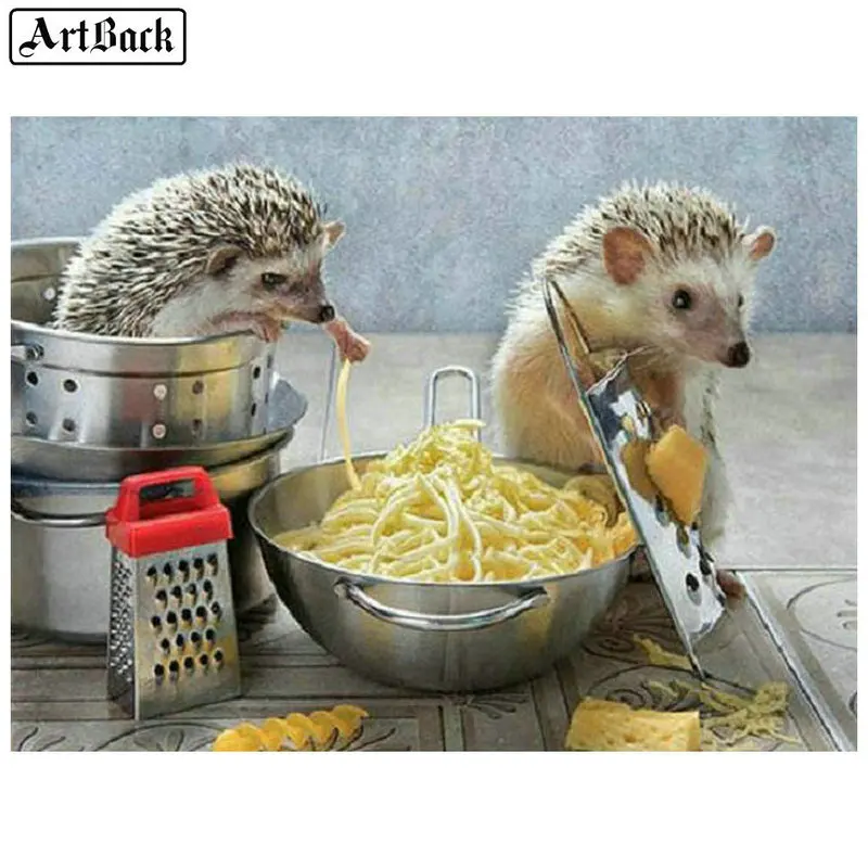 5d алмазная рисунок с мышью значок полная квадратная Алмазная мозаика комплект