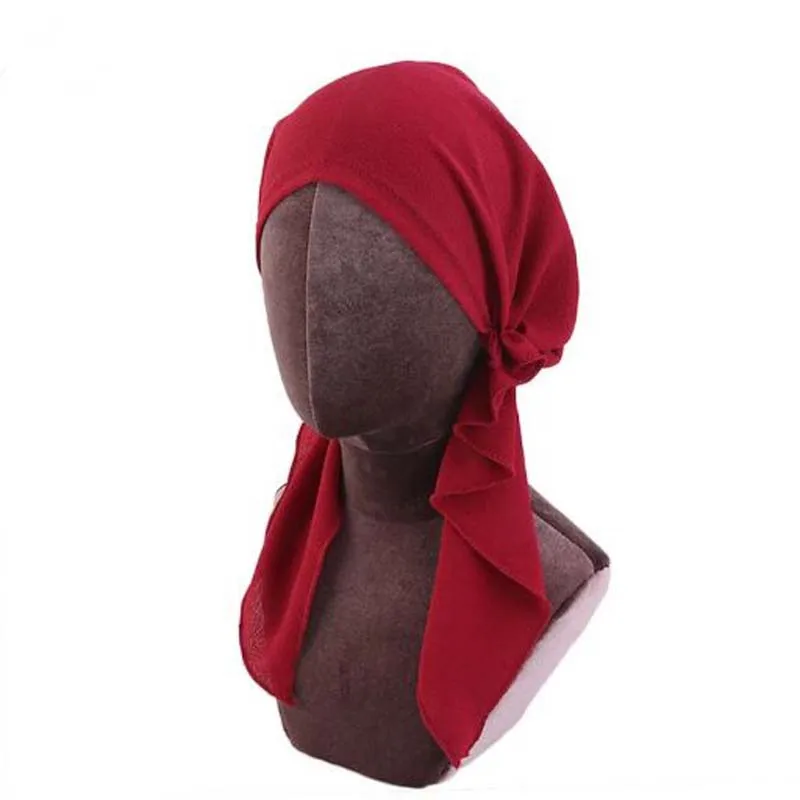 Париж косы ослабленные Skullies Beanies весна осень бренд полиэстер тюрбан шапки для женщин ленты шапки для химиотерапии