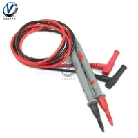 1 pair needle tip probe test leads pin hot universal digital multimeter multi meter tester lead probe wire pen cable