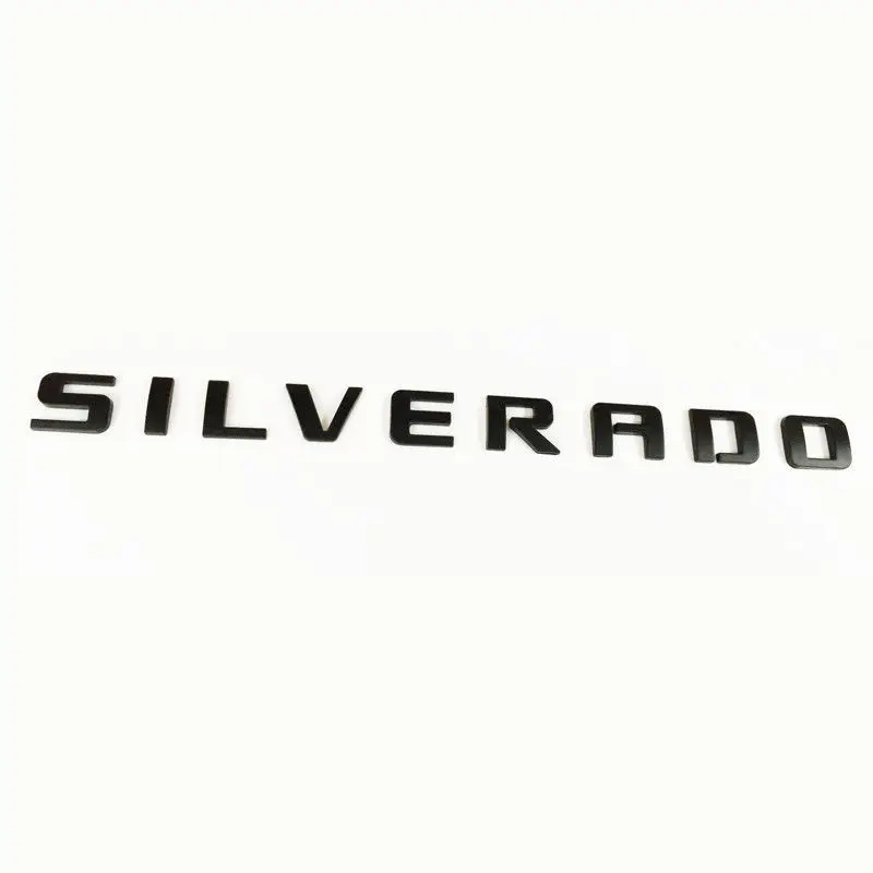 2 шт. табличка с надписью Silverado эмблема 3D значком для Chevrolet 1500 2500HD 2011 2015|Наклейки на