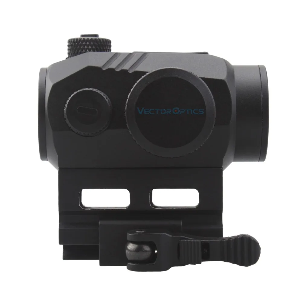 10 шт. векторная оптика Harpy 1x22 Compact 3MOA Reflex Red Dot Sight Riflescopes w/20000 часов работы QD Riser Picatinny