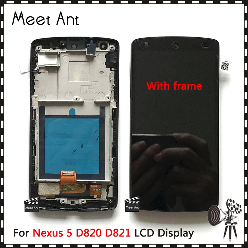 10 шт./лот высокое качество 4 95 ''для LG Google Nexus 5 D820 D821 ЖК дисплей с сенсорным