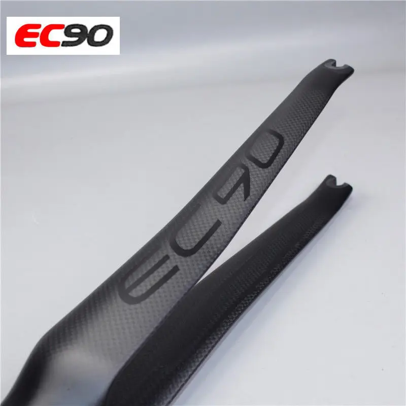 Вилка EC90 700C из углеродного волокна для дорожного велосипеда фиксированная