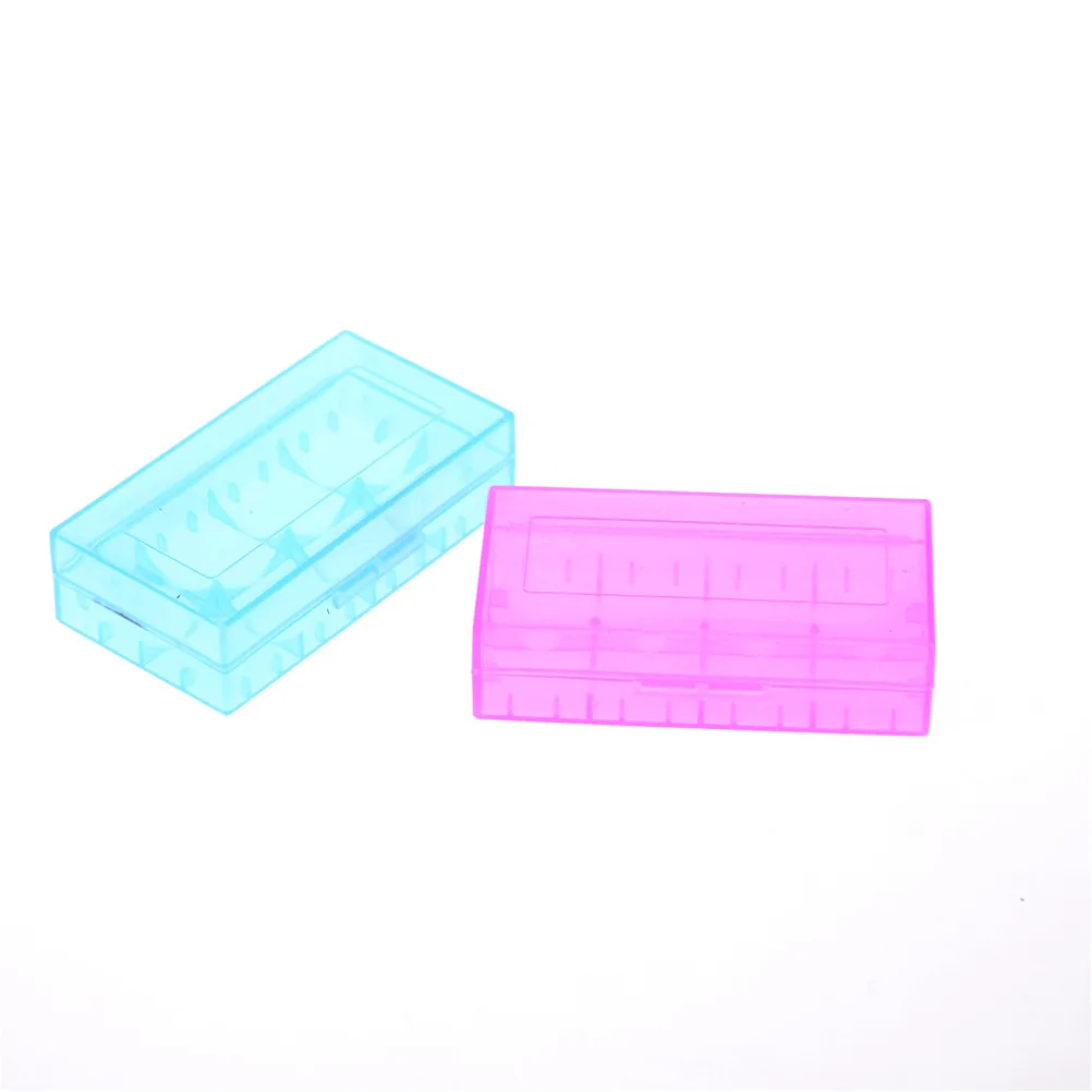 For 18650 CR123A 16340 Hard Plastic Transparent Battery Case Box Holder Storage 5pcs | Инструменты