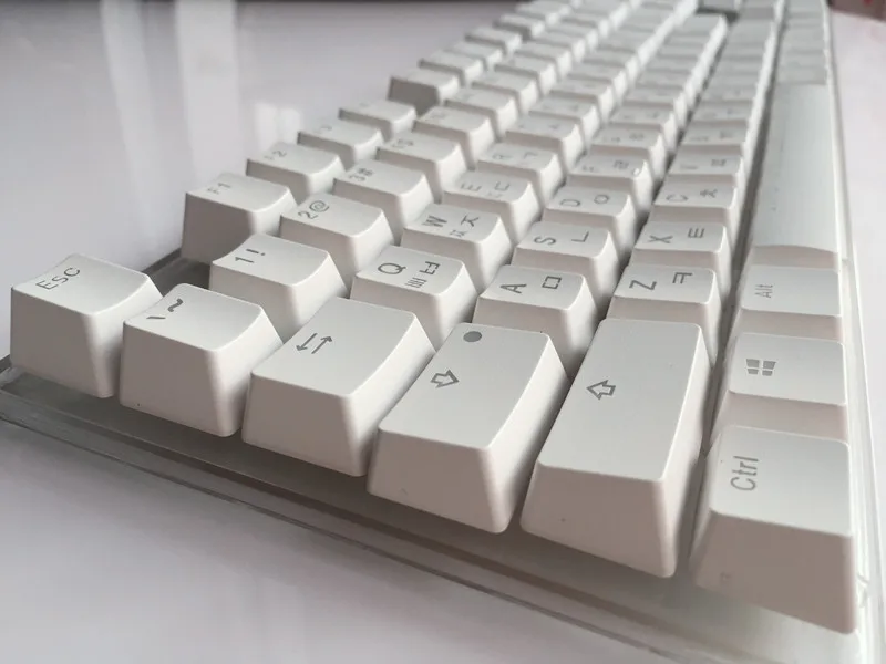 Корейские персонажи 108 клавиш ANSI макет АБС пластик подсветка OEM профиль для Cherry MX