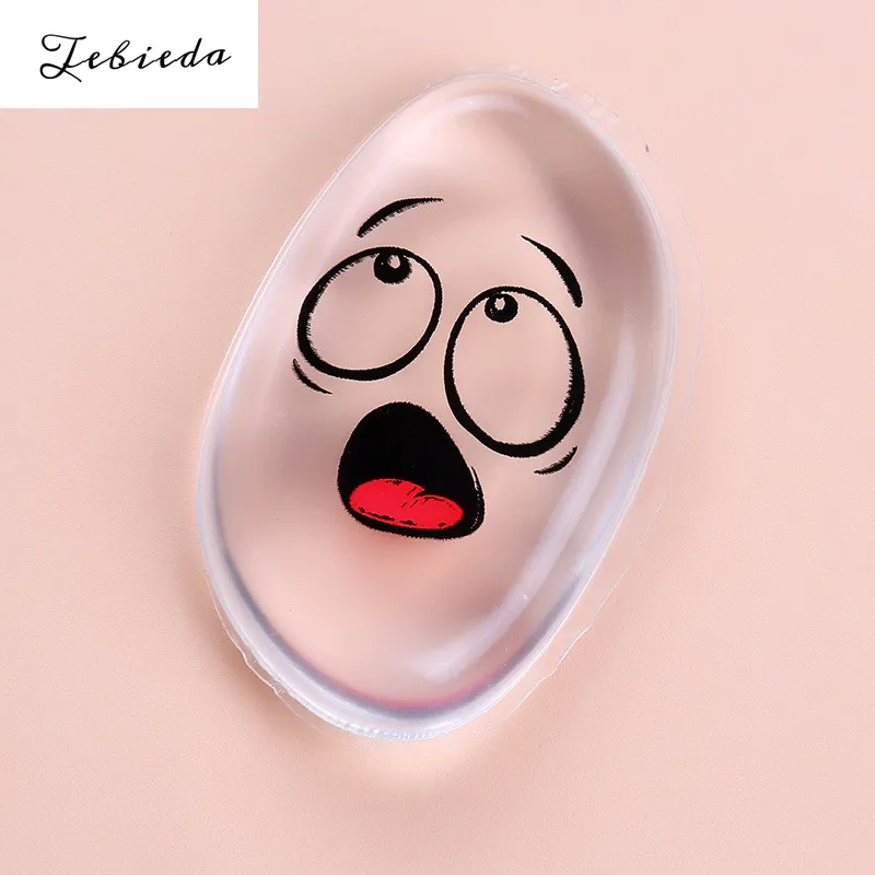 Tebieda 1 шт. силиконовый порошок слоеные женщины не едят порошок легко чистый прозрачный желе порошок слоеные принадлежности для макияжа