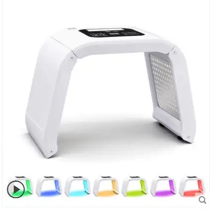 Professional Photon PDT Led Light Facial Mask Machine 7 Colors Acne Treatment Face Whitening Skin Rejuvenation Therapy | Красота и
