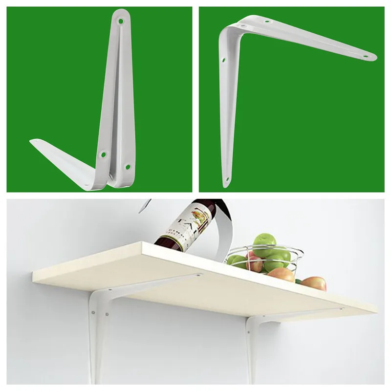 MTGATHER 1 шт. белая металлическая полка для рукоделия с креплением на стену