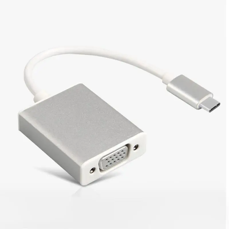 2018 Новый горячий salse Тип-C VGA кабель USB3.1 к HD Дисплей Порты и разъёмы Кабель