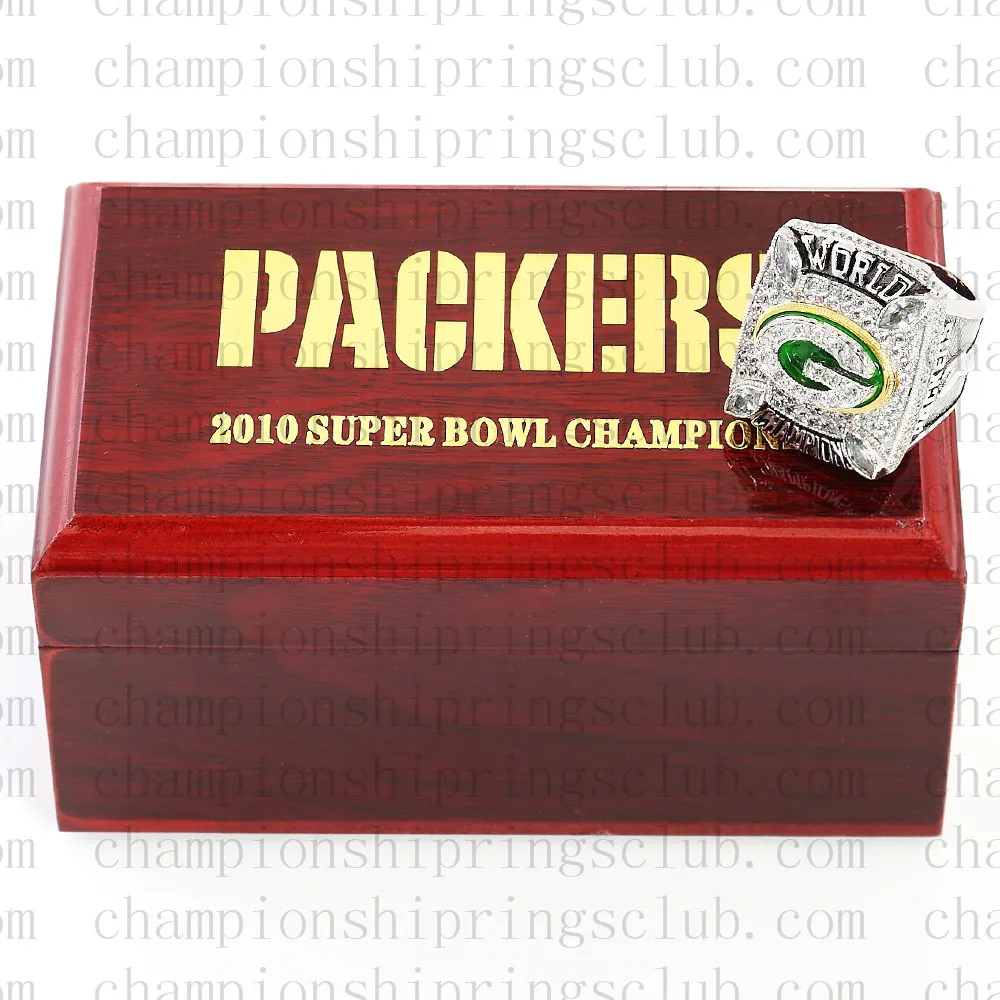 2010 Super Bowl XLV Green Bay Packers чемпионат кольцо | Украшения и аксессуары