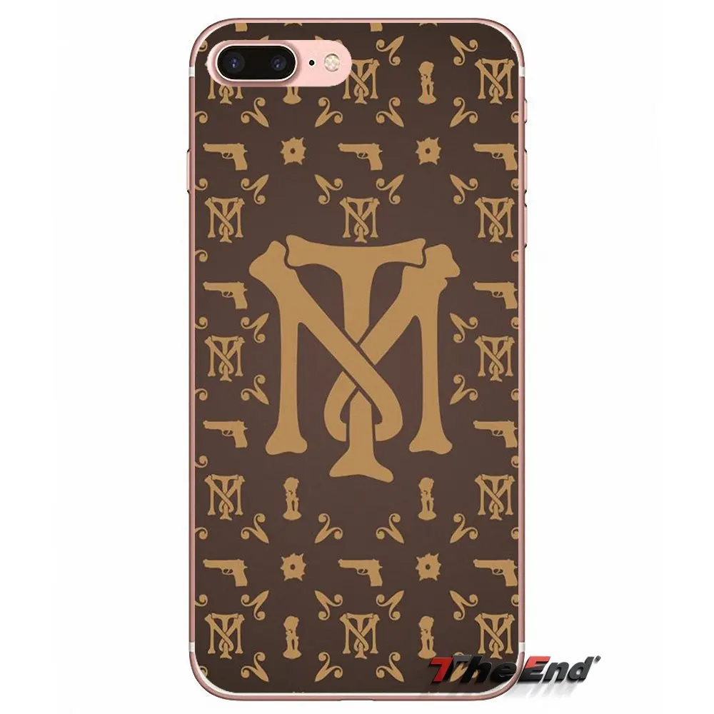 Прозрачный ТПУ чехол для Huawei G7 G8 Ascend P7 P8 P9 Lite Honor 4C 5X 5C 6X Mate 7 8 9 Y3 Y5 Y6 II Pro Scarface Tony