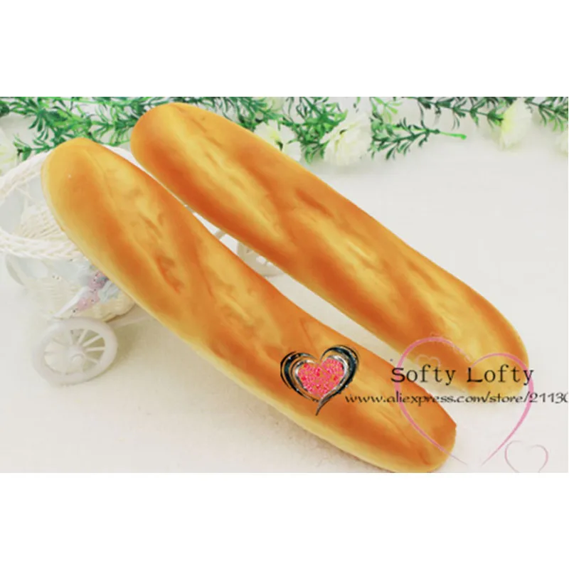

2pcs artificial Baguette French bread,kitchen food pretend toy,Christmas birthday party decorations wedding gift early education