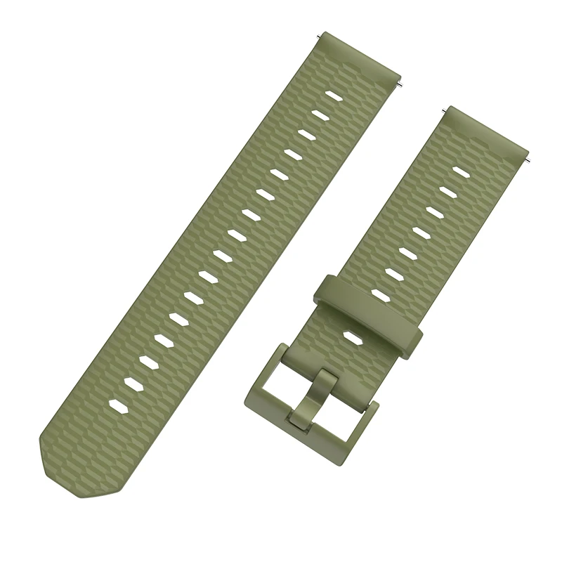 Army Green Ремешок для Amazfit GTS 22 мм 20 мм ремешок для Xiaomi Huami Amazfit Bip Pace Смарт-часы браслет браслеты Amazfit GTR 42 мм - Цвет: Army Green