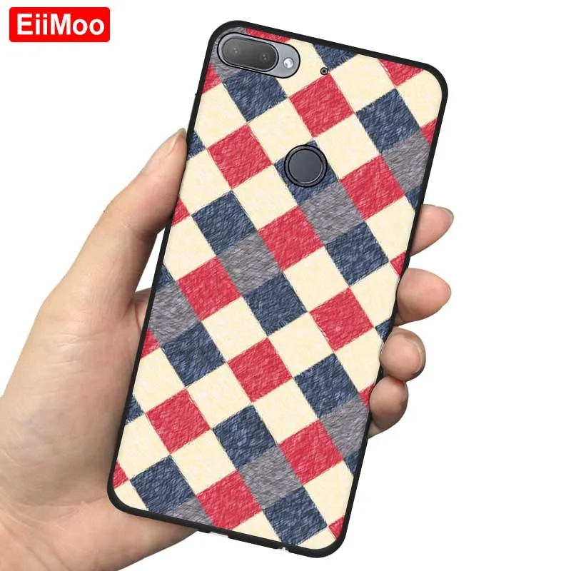45 EiiMoo силиконовый чехол для htc Desire 12 чехол для htc Desire 12 Plus чехол мягкий чехол с рисунком для htc Desire12 12 Plus чехол - Цвет: 45