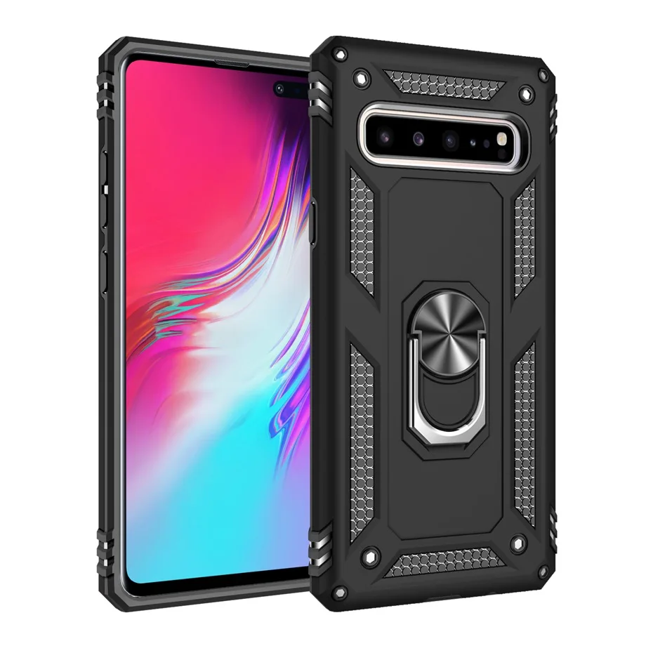 Роскошный бронированный ударопрочный чехол для Samsung S8 S9 S10 Plus S10E 5G Силиконовый