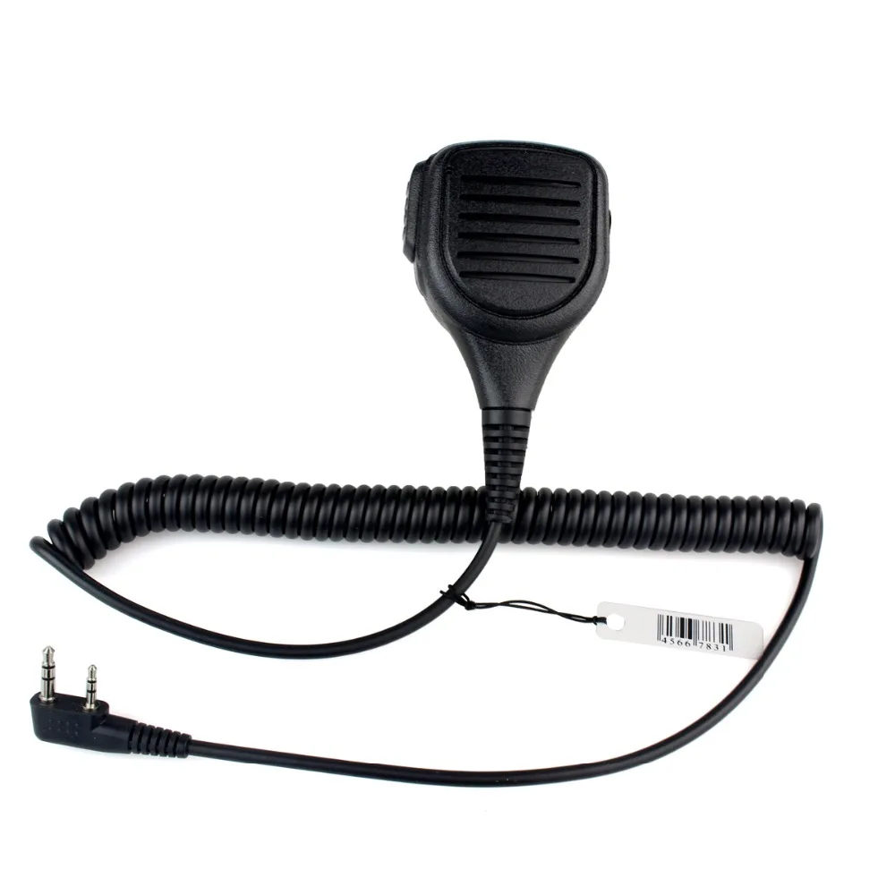 Ручной микрофон XQF Водонепроницаемая мини колонка с микрофоном IP54 для Kenwood TK2160