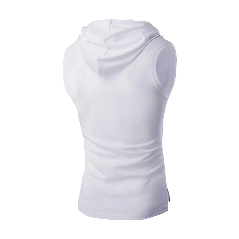 Мужская толстовка с черепом спортивная одежда капюшоном для бодибилдинга майка