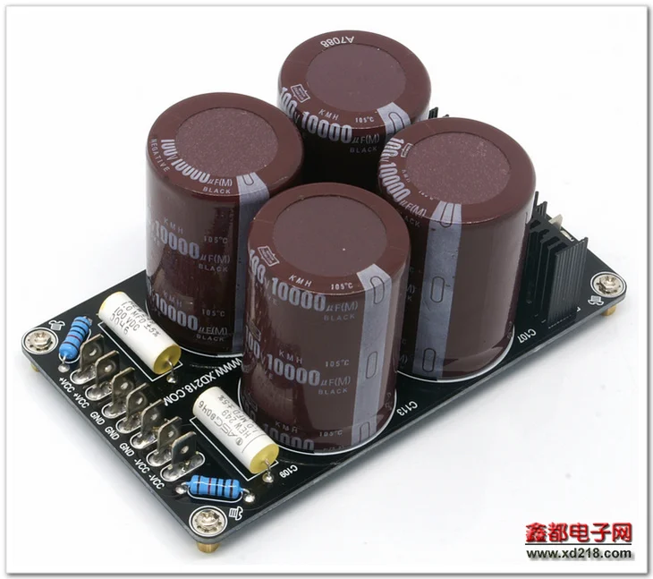 Nobsound новейший HiFi 4*10000 мкФ/100V Япония рубиновый конденсатор Hi-End усилитель питания